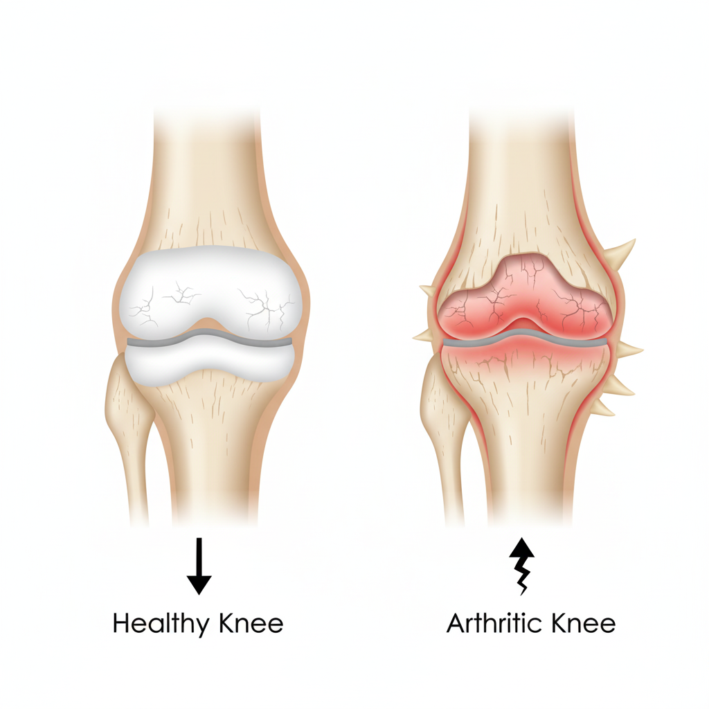 Knee Pain on Stairs? Top 3 Causes and How to Fix Them arthritic knee