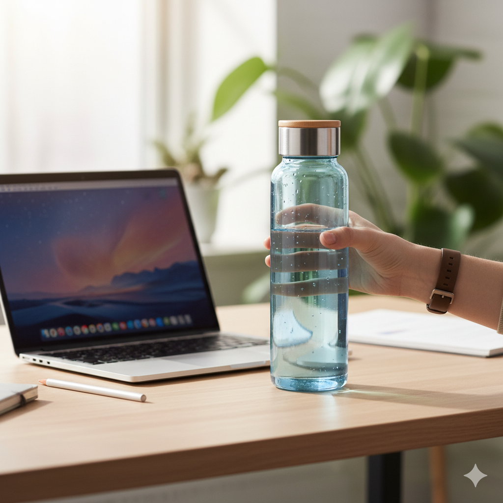 10 Physio Tips to Prevent Back Pain at Your Desk hydrate