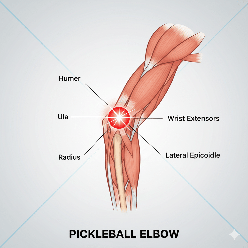 5 Most Common Pickleball Injuries and Their Prevention pickle ball elbow