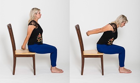 7 Office-Friendly Stretches to Fix Your Posture seated stretch