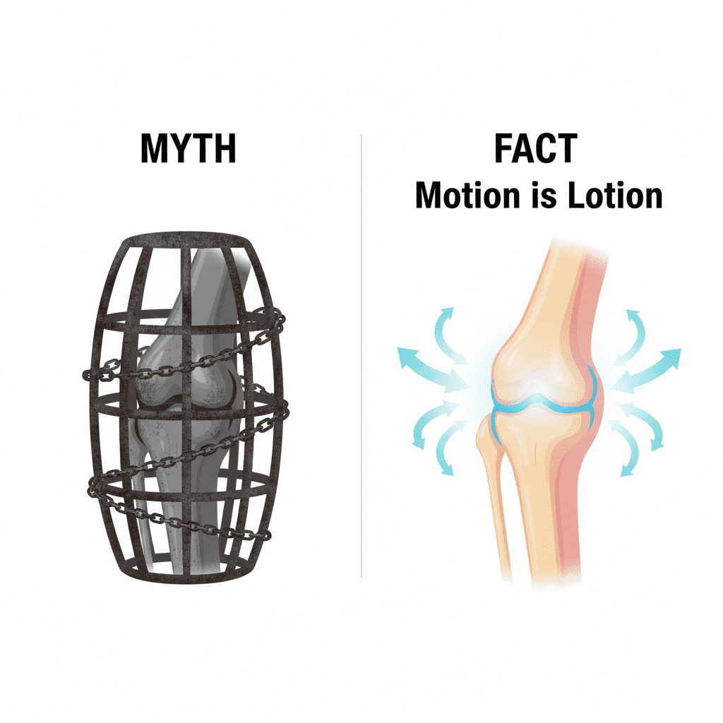 Building Bulletproof Knees: Managing Osteoarthritis knee art