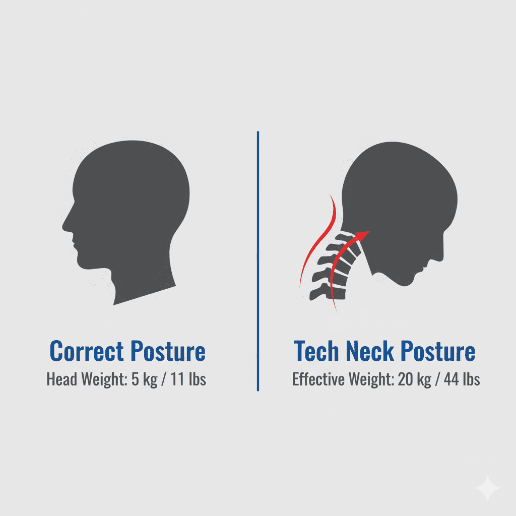 Beat tech neck: simple fixes for better posture tech neck 2