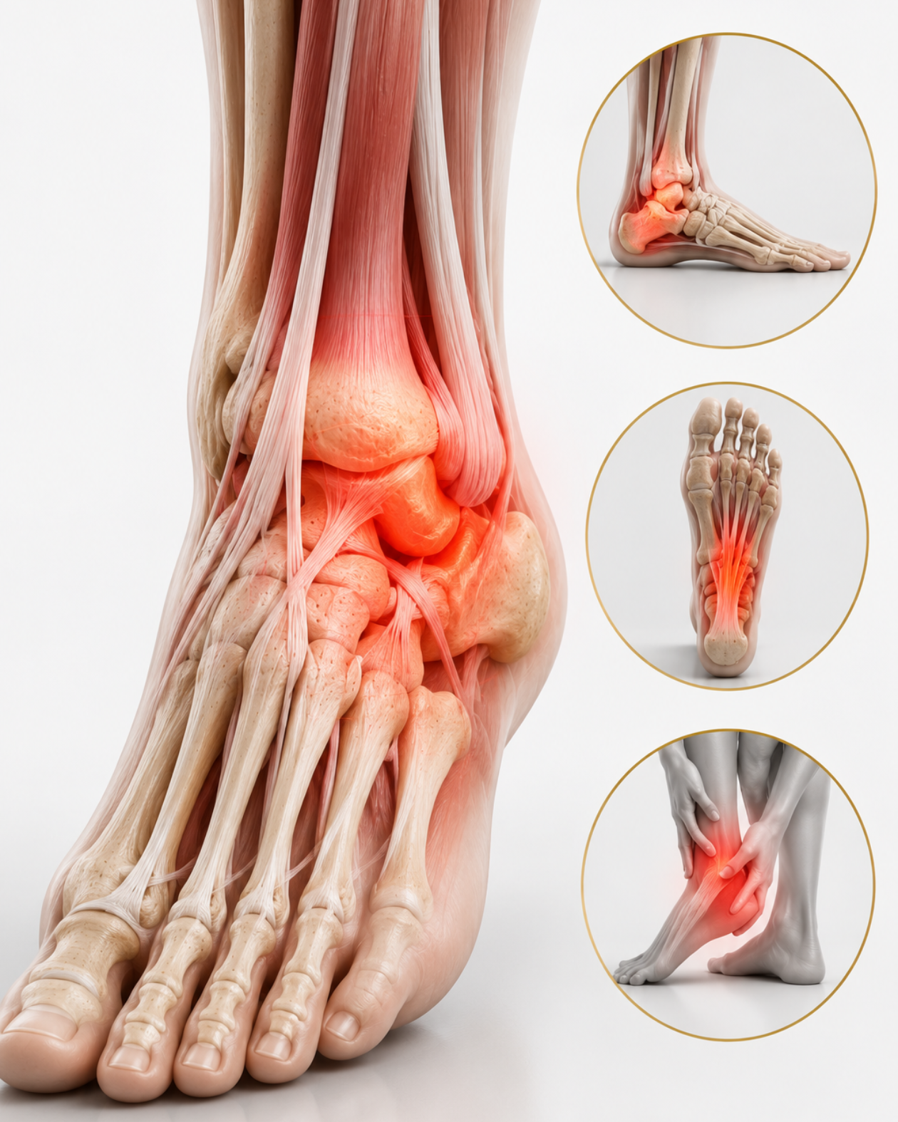 Foot & Ankle Pain 3D Anatomy of the Foot and Ankle